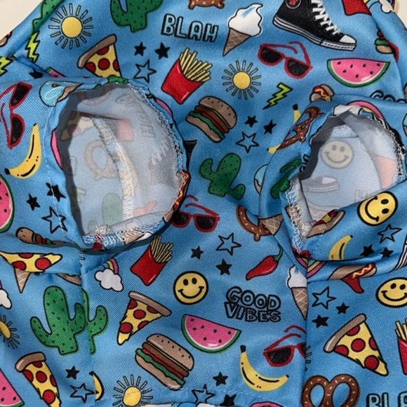 Blue Dog Clothing with Playful Design - Picture 7 of 10